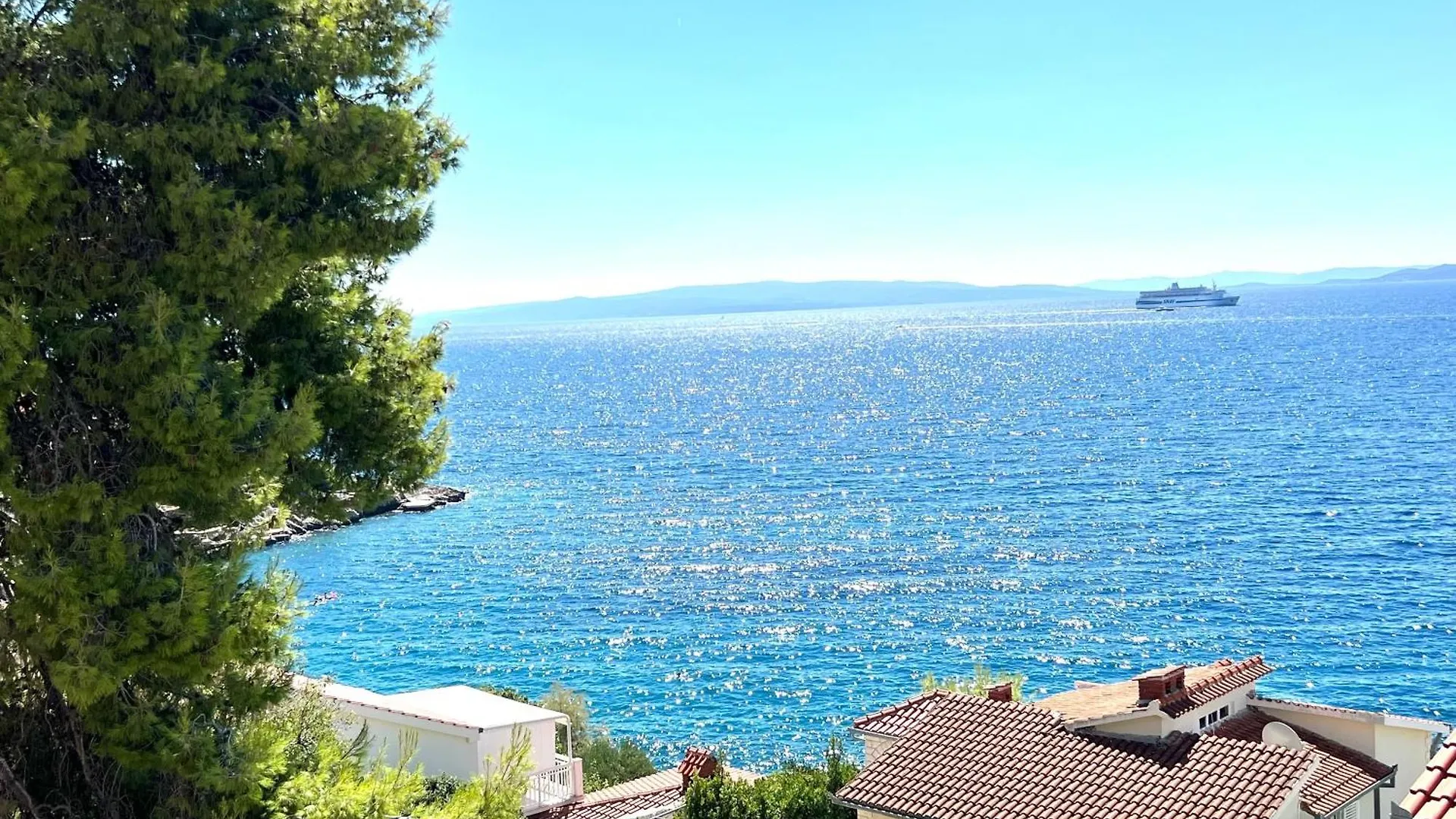 Ferienwohnung Mit Balkon Und Herrlichem Meerblick Trogir Apartment