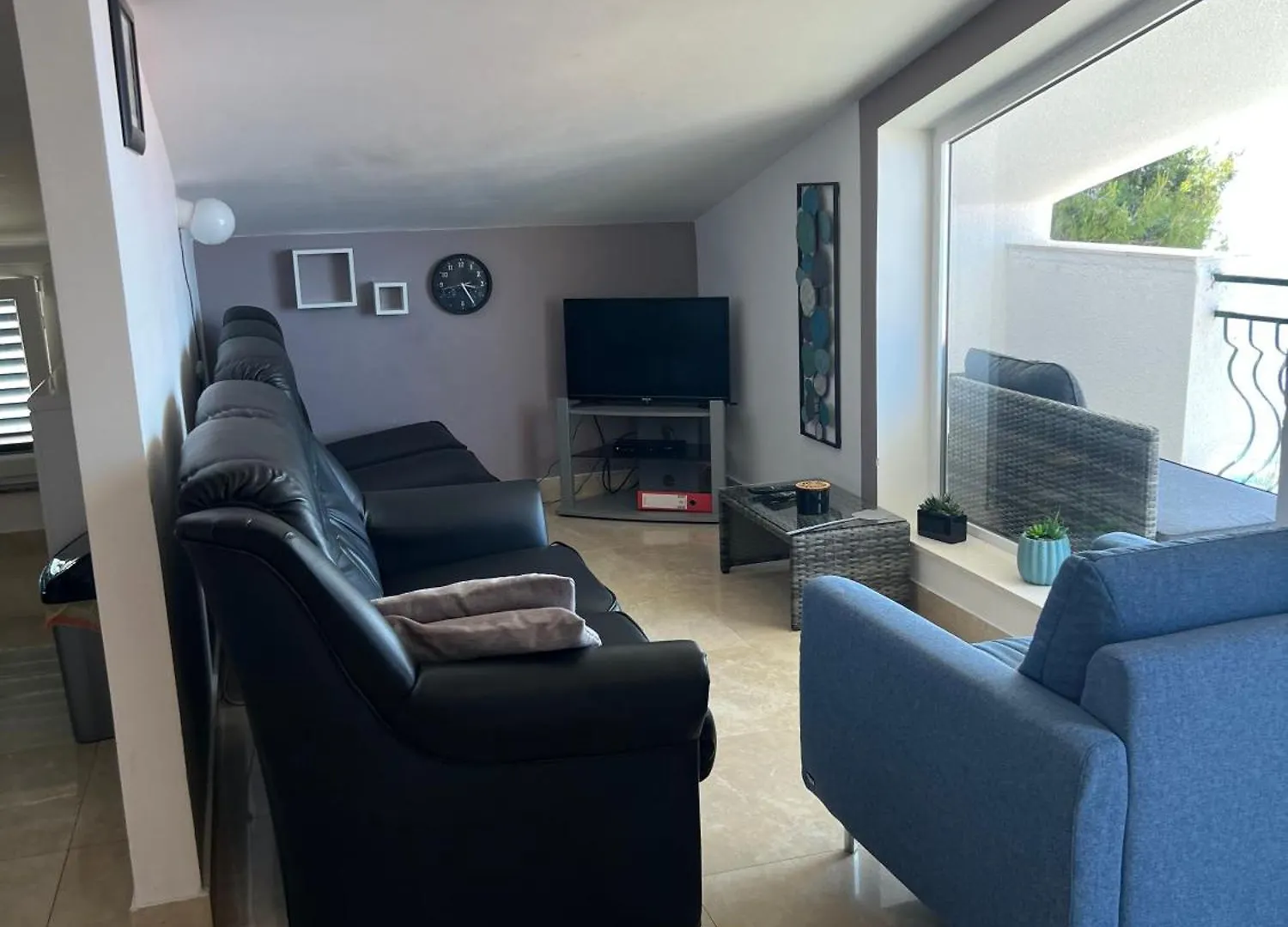 公寓 Ferienwohnung Mit Balkon Und Herrlichem Meerblick 特罗吉尔